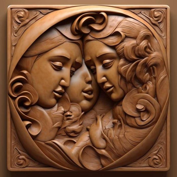 نموذج ثلاثي الأبعاد لآلة CNC 3D Art 